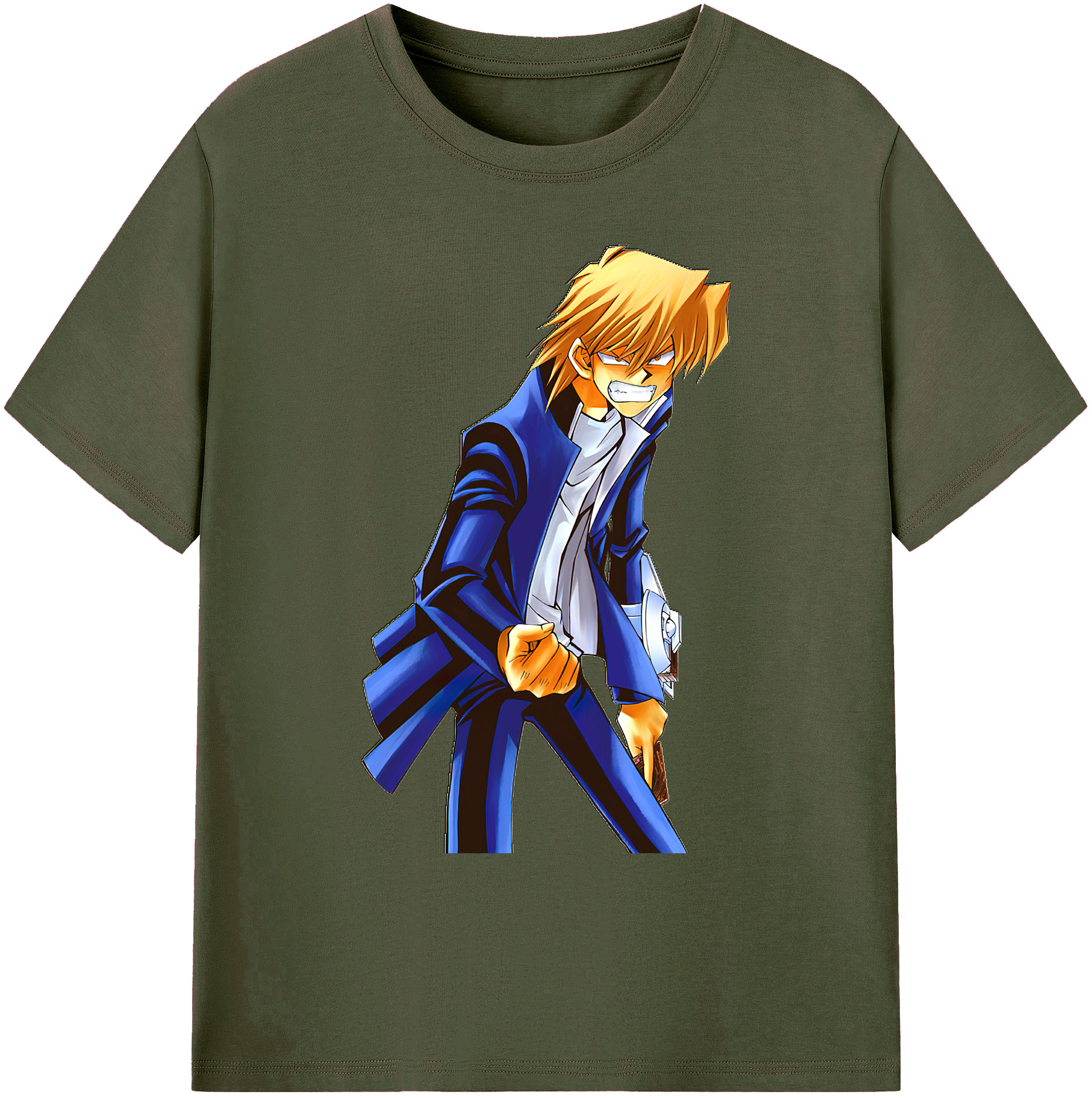 （画像用） 遊☆戯☆王 Yu-Gi-Oh! 綿100％ メンズ半袖Tシャツ｜肌触りやわらか＆通気性
